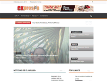 Tablet Screenshot of elgrullo.com.mx